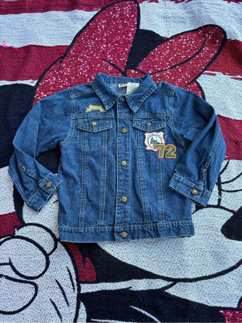 VINTAGE Y2K FADED GLORY BOYS RANGER JEAN JACKET SIZE 5T